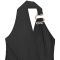 Fashionable women's sexy deep V-neck hanging banquet hip hugging dress