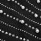 Fashionable women's sexy mesh, rhinestone hot stamping, bubble bead wrapped buttocks dress