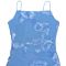 Fashionable women's sexy mesh suspender flower dress dress