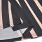 Fashionable women's clothing temperament, personalized printed striped long dress