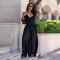 Fashion women's summer sexy mesh suspender jumpsuit new style