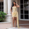 Fashionable women's sexy strapless backless strapless short skirt dress