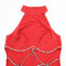 New Decorative Waist Heavy Industry Light Luxury Water Diamond Belt Shining Full Diamond Waist Chain Pants Set