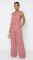 Personalized casual backless sleeveless wide leg jumpsuit