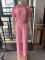 Women's elegant and personalized lace patchwork lace wide leg pants jumpsuit