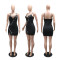 New hot stamping sexy suspender style dress