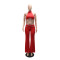 New Decorative Waist Heavy Industry Light Luxury Water Diamond Belt Shining Full Diamond Waist Chain Pants Set
