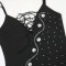 New hot stamping sexy suspender style dress