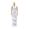 Wind solid color hanging neck bag buttocks dress, women's summer new fashionable dress dress
