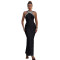 New women's light luxury nail bead socialite dinner fish tail dress