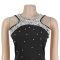 New women's light luxury nail bead socialite dinner fish tail dress