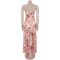 New women's French floral suspender mesh party dress