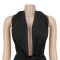 Women's sexy deep V-neck bag hip short skirt nightclub spicy girl solid color dress