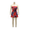 Fashion two-piece strapless backless sexy short skirt casual women's clothing new style