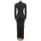 New women's hot stamping and hip hugging dress, light luxury dinner dress