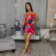 Fashion two-piece strapless backless sexy short skirt casual women's clothing new style
