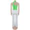 Women's clothing European and American summer commuting neck hanging slim fit top wide leg pants two-piece set new