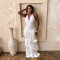 Wind solid color hanging neck bag buttocks dress, women's summer new fashionable dress dress