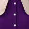 New foreign trade style elegant and fashionable round neck five quarter sleeve patchwork hip hugging dress