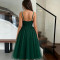 Grand French Style Light Luxury Banquet Bridesmaid Strap Wedding Dress