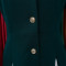 New women's clothing style fashionable commuting simple suit collar splicing color