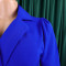 2026 summer temperament fashionable and elegant five quarter sleeve suit collar African dress