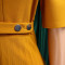 2026 summer temperament fashionable and elegant five quarter sleeve suit collar African dress