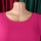 New fashionable and elegant round neck bubble sleeves, large skirt, medium to long foreign trade dress