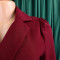 2026 summer temperament fashionable and elegant five quarter sleeve suit collar African dress