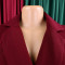 2026 summer temperament fashionable and elegant five quarter sleeve suit collar African dress