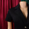 New women's clothing style fashionable commuting simple suit collar splicing color