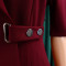 2026 summer temperament fashionable and elegant five quarter sleeve suit collar African dress