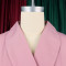 New summer short sleeved ruffled elegant temperament color blocked hip hugging African dress