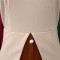New foreign trade style elegant and fashionable round neck five quarter sleeve patchwork hip hugging dress