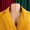 2026 summer temperament fashionable and elegant five quarter sleeve suit collar African dress