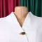 Fashionable and elegant ruffled V-neck slim fit hip hugging short sleeved plus size African dress