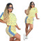 Fashion Polka Dot Casual Set Loose Comfortable Skin-Friendly Fabric Short Sleeve Shorts Two-Piece Set