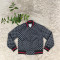 Zipper cardigan jacket new casual sports style fashionable short jacket S-4XL