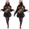 Women's jacket S-4XL fashionable loose button casual temperament jacket