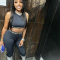 Round-neck sleeveless sports vest High-waisted hip-lifting leggings High-elastic breathable workout set