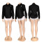 Temperament Pony Embroidered Shirt Women's Fashion Cardigan Versatile Loose Polo Shirt