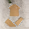 Trendy round neck embroidered casual comfortable short sleeved pants wide leg set