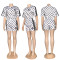 Fashion Polka Dot Casual Set Loose Comfortable Skin-Friendly Fabric Short Sleeve Shorts Two-Piece Set
