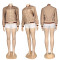 Autumn and winter jacket, casual baseball jacket, new embroidered women's temperament jacket