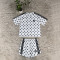 Fashion Polka Dot Casual Set Loose Comfortable Skin-Friendly Fabric Short Sleeve Shorts Two-Piece Set