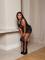 Fashion trend embroidered sleeveless vest slim fit sexy dress