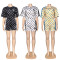 Fashion Polka Dot Casual Set Loose Comfortable Skin-Friendly Fabric Short Sleeve Shorts Two-Piece Set