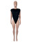 Hot-selling Women's Sexy Round Neck Sleeveless Side Cutout Bodysuit Top and Shorts Set