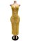 Knit Hand-Crocheted Strapless Flared Split Beach Dress 60505 Cross-Border Wholesale Net Sexy Dress
