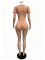 New Knitted Hand Hook Wooden Ear Polo Collar jumpsuit Summer jumpsuit
